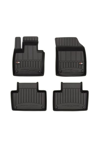 Mammoth Set covorase auto TPE 4 buc proLine 3D, Fata/Spate, negru, potrivit V...