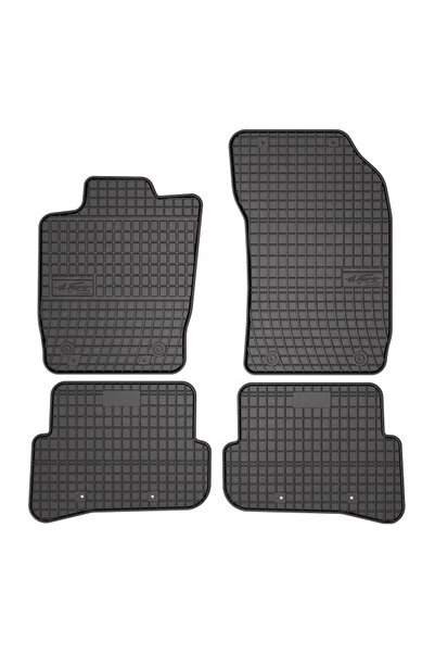 Mammoth Set 4 covorase auto cauciuc BASIC, Fata/Spate, negru, potrivit AUDI A...