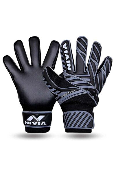 Nivia قفازات حارس مرمى سبايدر | مقاس متوسط | للرجال والنساء