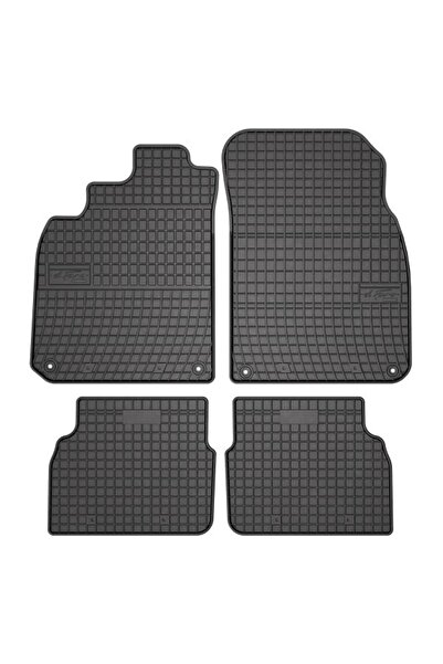 Mammoth Set 4 covorase auto cauciuc BASIC, Fata/Spate, negru, potrivit SAAB 9...