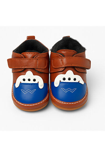 chichi Pantofi Copii Îmblăniți – Model Bunny, Talpă Moale, Velcro