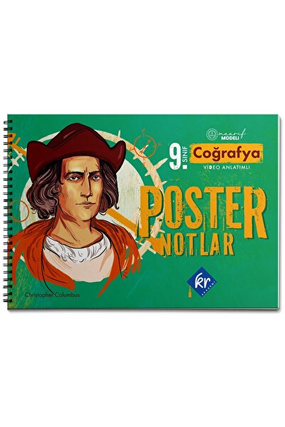 KR Akademi Yayınları 9. Sınıf Maarif Modeli Coğrafya Poster Notlar