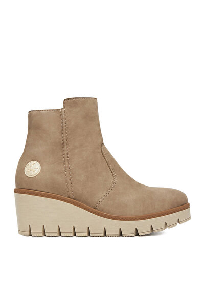 Rieker cizme de gleznă pentru femei bej