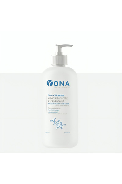 Yona غسول وجه طبي لطيف غني بالإنزيمات 400 مل