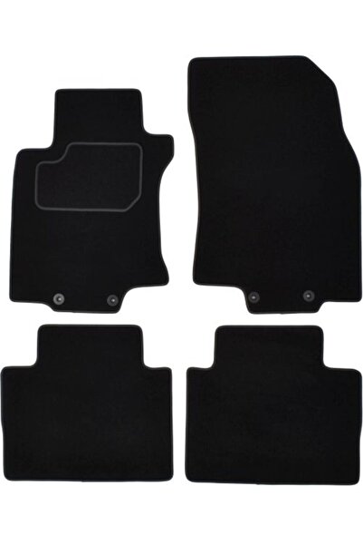 Mammoth Set covorase 4 buc, fata/spate, velur negru, potrivit NISSAN X-TRAIL ...