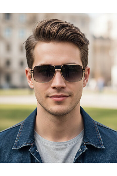 BLACK 8375 C1 58 Men's Sunglasses