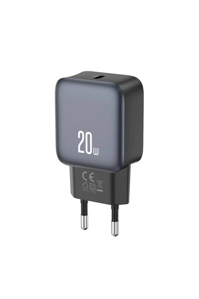 Xo L153 PD 20W USB-C Fast Charge Wall Charger, Black