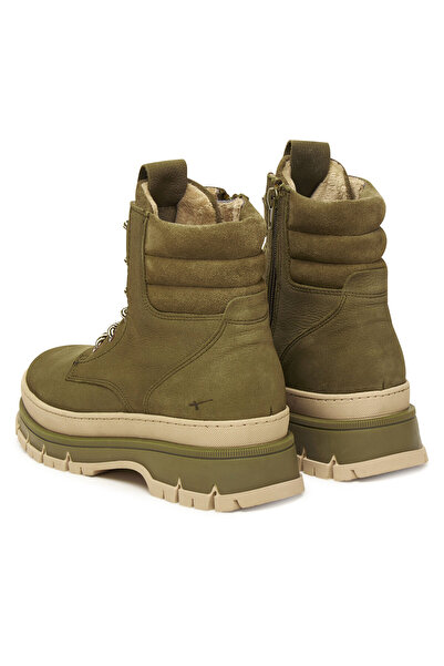 Tamaris women's ankle boots Olive