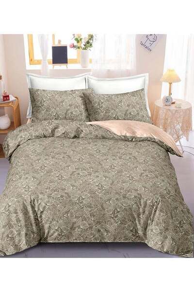 Noon East 4-piece Microfiber Duvet Cover Set - 230x220cm Duvet, 180x200+30cm ...