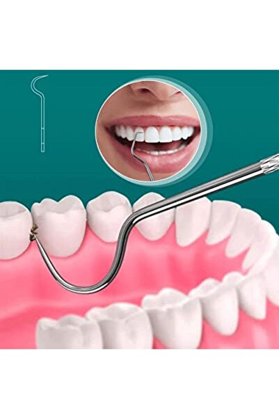 ORIGINAL DEALS Set de 4 scobitori profesionale, oțel inoxidabil cromat, argintiu