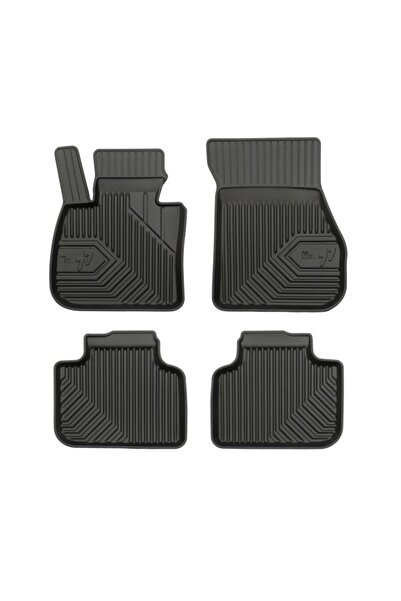 Mammoth Set covorase auto TPE 4 buc No. 77, Fata/Spate, negru, potrivit BMW X...