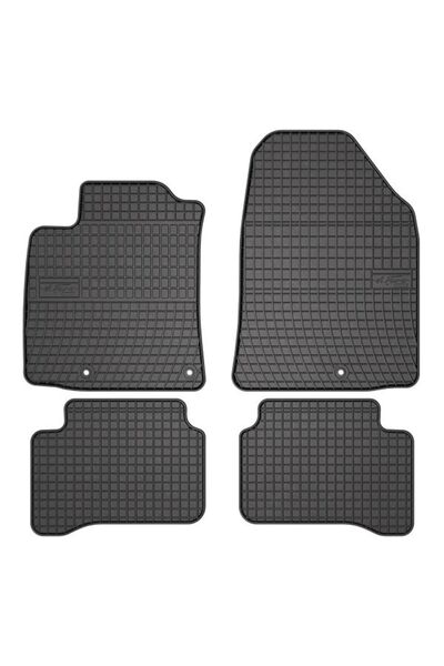 Mammoth Set 4 covorase auto cauciuc BASIC, Fata/Spate, negru, potrivit HYUNDA...