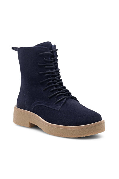 Sergio Bardi ankle boots for women navy blue