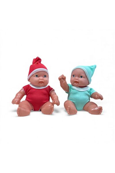 profbag Şapkalı Bebek 20 cm Oyuncak Kız Erkek Bebek