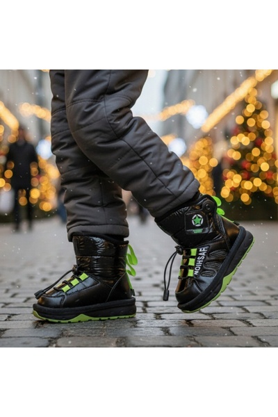 OEM Cizme îmblănite pentru copii, termice și impermeabile, talpă anti-alunecare, C-D8908