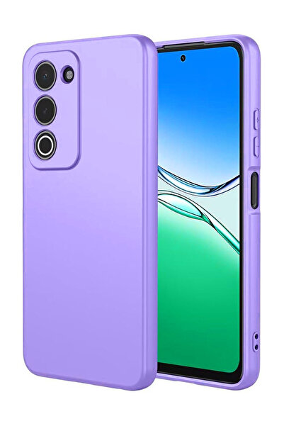 VERTEK Husa Soft din Silicon TPU, Interior din Microfibra pentru Oppo A5, Mov