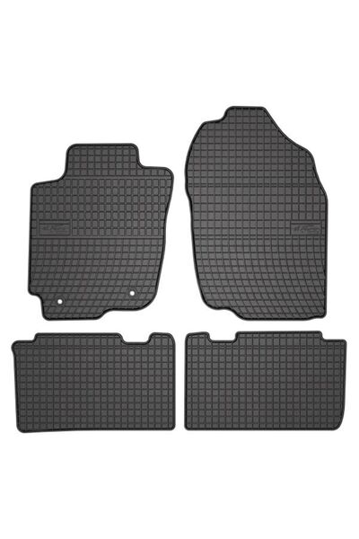 Mammoth Set 4 covorase auto cauciuc BASIC, Fata/Spate, negru, potrivit TOYOTA...