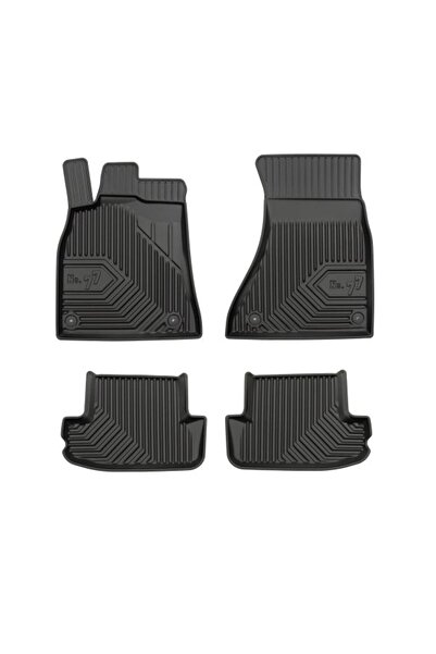 Mammoth Set covorase auto TPE 4 buc No. 77, Fata/Spate, negru, potrivit AUDI ...