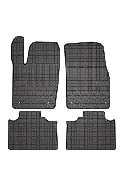Mammoth Set 4 covorase auto cauciuc BASIC, Fata/Spate, negru, potrivit JEEP G...