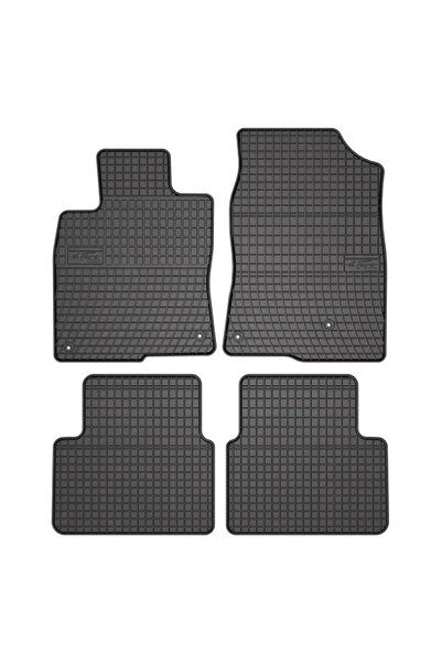 Mammoth Set 4 covorase auto cauciuc BASIC, Fata/Spate, negru, potrivit HONDA ...