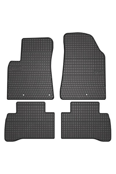 Mammoth Set 4 covorase auto cauciuc BASIC, Fata/Spate, negru, potrivit KIA NI...