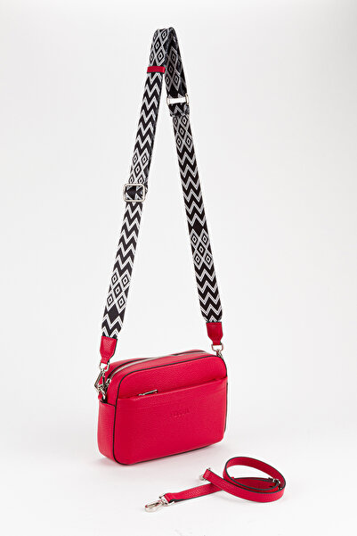 Fossil 100% Genuine Leather Women's Crossbody Shoulder Bag with Column Strap