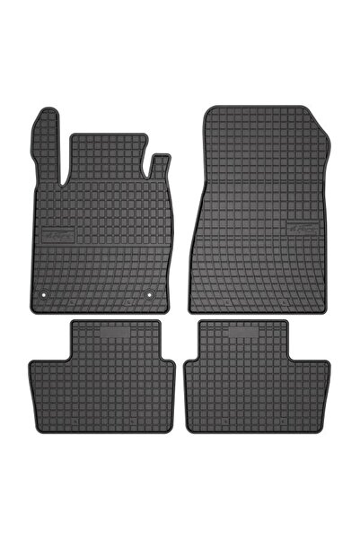 Mammoth Set 4 covorase auto cauciuc BASIC, Fata/Spate, negru, potrivit NISSAN...