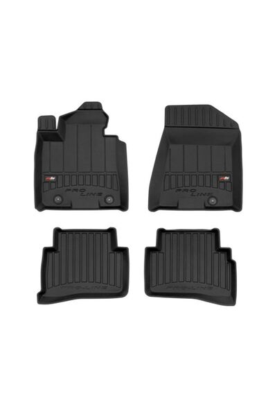 Mammoth Set covorase auto TPE 4 buc proLine 3D, negru, potrivit HYUNDAI TUCSO...