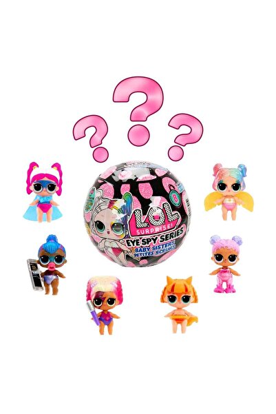 LOL L.O.L Surprise Eye Spy Serisi Baby Sisters Tots Sürpriz Paket