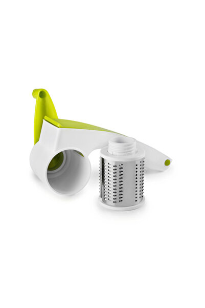 iBiLi Rotary grater, stainless steel/plastic, green/white
