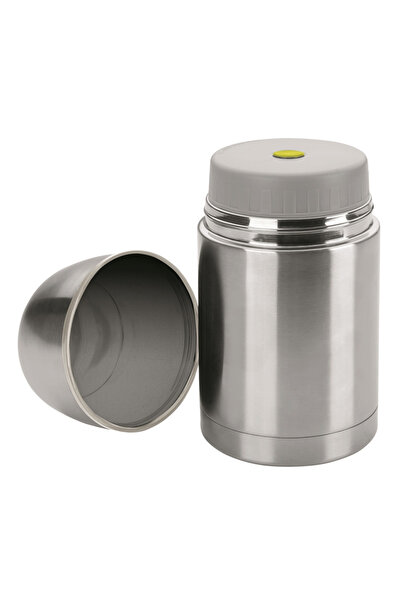 iBiLi termos, oțel inoxidabil, 1 litru, gri