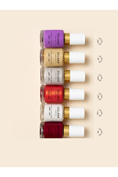 Solara Matte طلاء اظافر NAIL POLISH