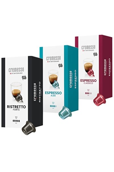 Cremesso Set capsule cafea - Cafea espresso 3 x 16 capsule, 270 g