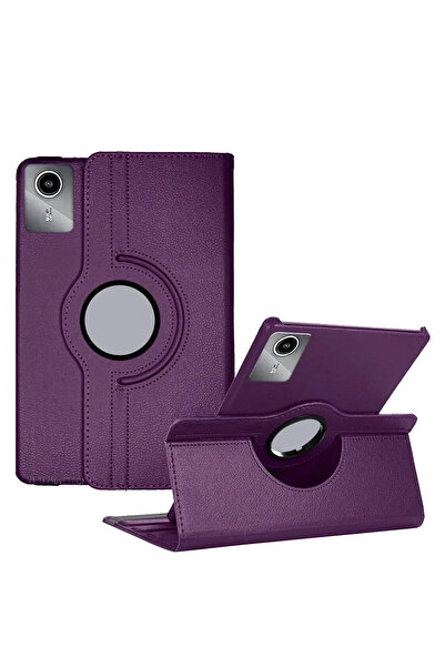 TEKNETSTORE Lenovo Tab M11 / K11 11 Inch Case Protector 360 °   Pu Leather Tablet Front Back Cover with Rotatable Stand