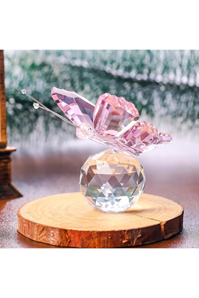 FridayIn مجوهرات كريستالية صناعية على شكل فراشة، هدية مثالية