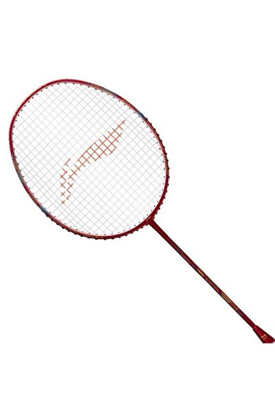 Li-Ning Super Series SS-100 Carbon Graphite Badminton Racket (Red/White)