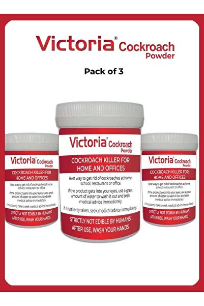 Victoria Cockroach Powder The Ultimate Roach Repellent 100g Pack Of 3