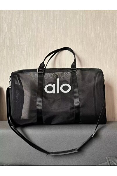 Alo Yoga حقيبة شبكية شفافة حقيبة أمتعة حقيبة صالة ألعاب رياضية لليوجا حقيبة رياضية نسائية حقيبة صالة ألعاب رياضية خارجية حقيبة سفر كروس بودي