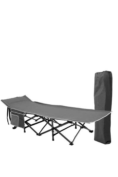 GO2CAMPS سرير تخييم قابل للطي ومتين مع حقيبة حمل