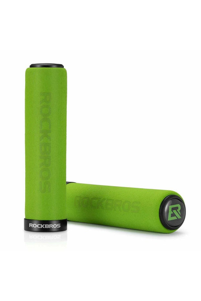Other Handlebar Grips Rockbros green, sponge,shock absorber