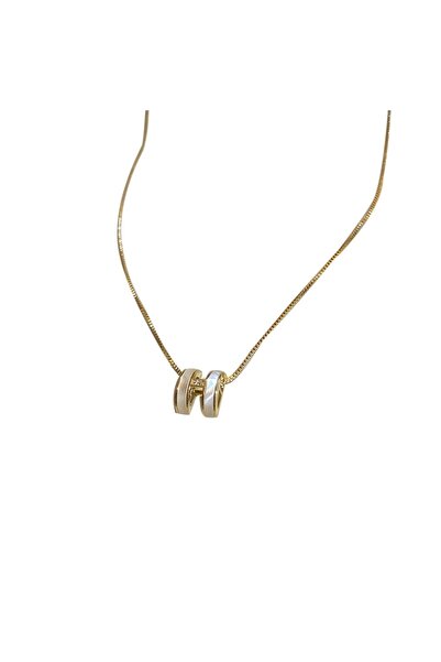 FASHION Murmur colier cu litera H, – bijuterii minimaliste pentru femei, desi...