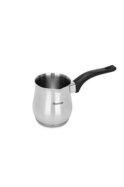 Fissman Coffee Pot, 18/10 stainless steel, 8.5x10.5 cm, 530 ml, silver/black