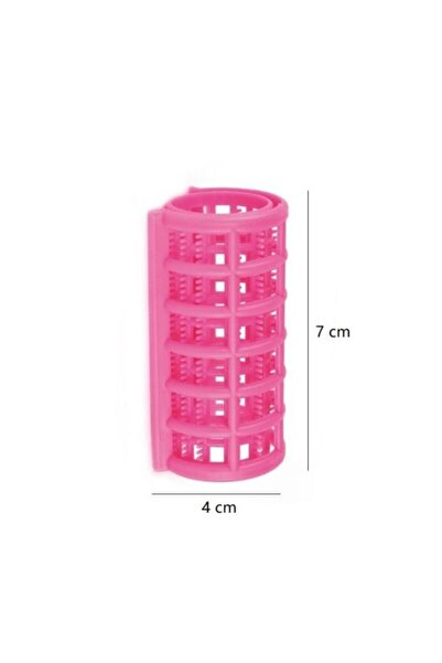 SELA Set de 6 bigudiuri din plastic 4 cm, lățime 42