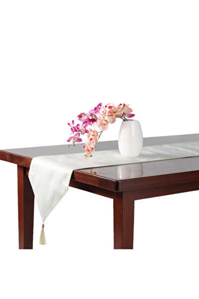 REVE مفرش طاولة أنيق بنقوش مميزة، مقاس 33 × 180 سم