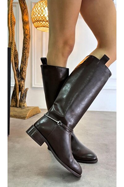 bahwar Buckle Riding Boots