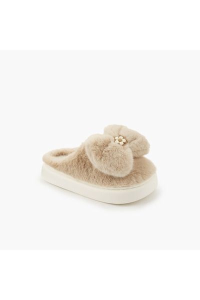 Le Confort Women Floral Accent Bedroom Slides