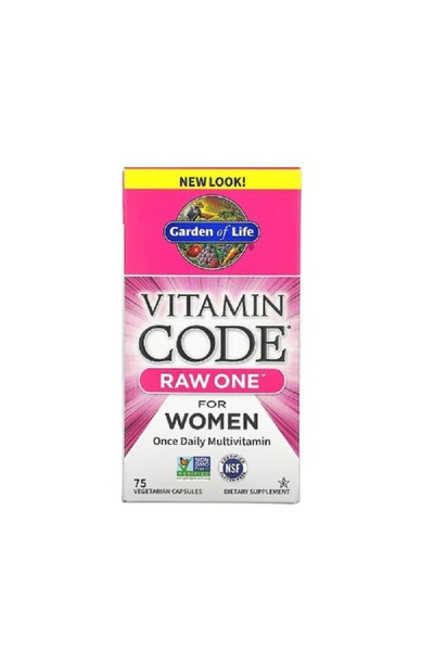 GARDEN OF LIFE Vitamin Code RAW One for Women 75 Capsules -