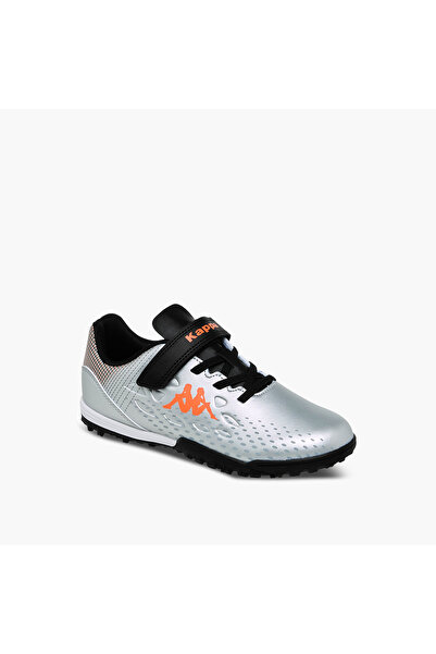 Kappa أحذية كرة قدم للأولاد مزودة بشريط لاصق