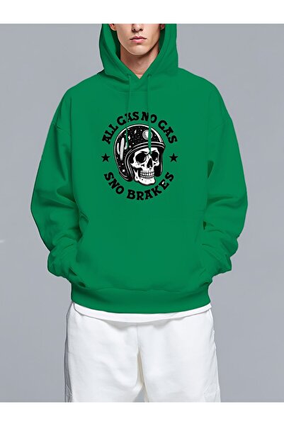 MIXSNOW سويت شيرت بغطاء رأس مطبوع قصة فضفاضة - نمط كاجوال عصري - هودي مريح بر...