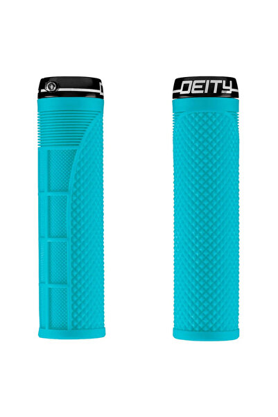 Deity Handlebar grips MegaAttack - turqoise